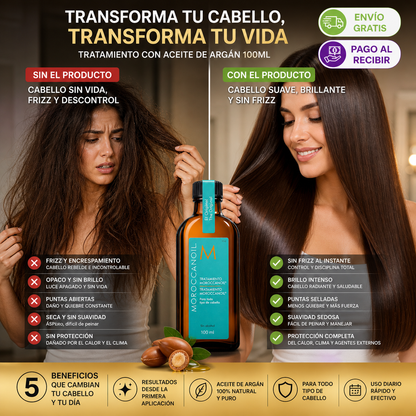 Moroccanoil – Tratamientos capilares con aceite de argán 100 ml
