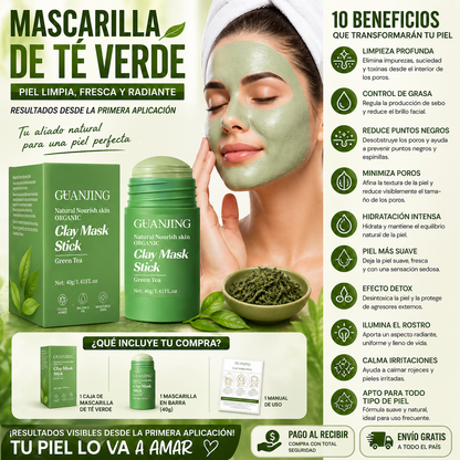 La Mascarilla Viral de Té Verde