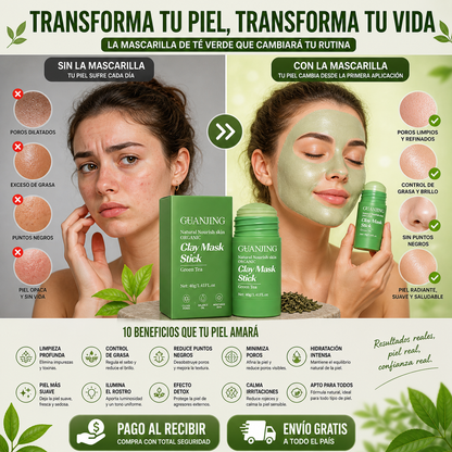La Mascarilla Viral de Té Verde