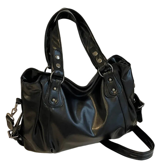 Alviera Classic Tote — Bolso tote elegante en PU suave, gran capacidad y diseño sofisticado ideal para el uso diario