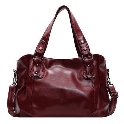 Alviera Classic Tote — Bolso tote elegante en PU suave, gran capacidad y diseño sofisticado ideal para el uso diario