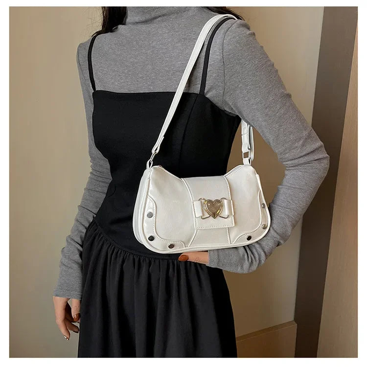 Marbelle Casual Elegance — Bolso bajo el brazo con diseño sofisticado, ligero y práctico para uso diario y salidas nocturnas
