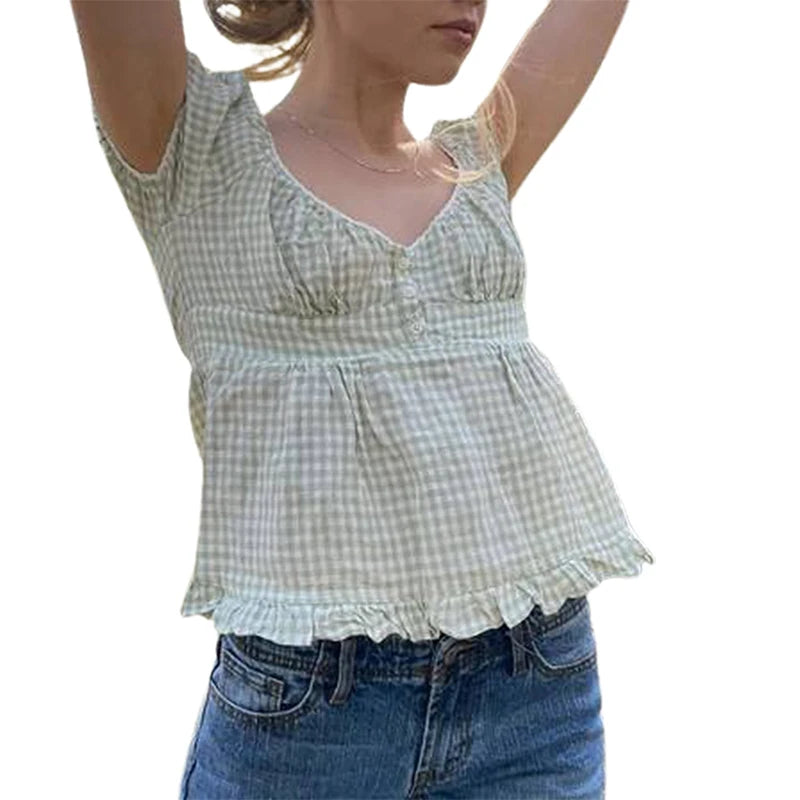 Rosélia Lace Bloom — Top corto elegante con acabado romántico, ideal para combinar con jeans, faldas o pantalones cargo
