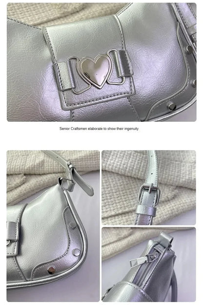 Marbelle Casual Elegance — Bolso bajo el brazo con diseño sofisticado, ligero y práctico para uso diario y salidas nocturnas