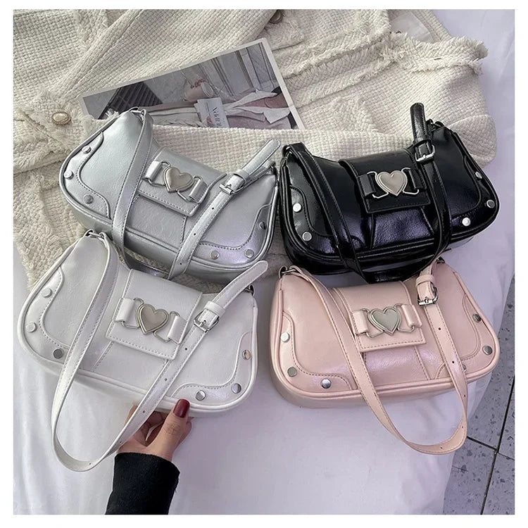 Marbelle Casual Elegance — Bolso bajo el brazo con diseño sofisticado, ligero y práctico para uso diario y salidas nocturnas