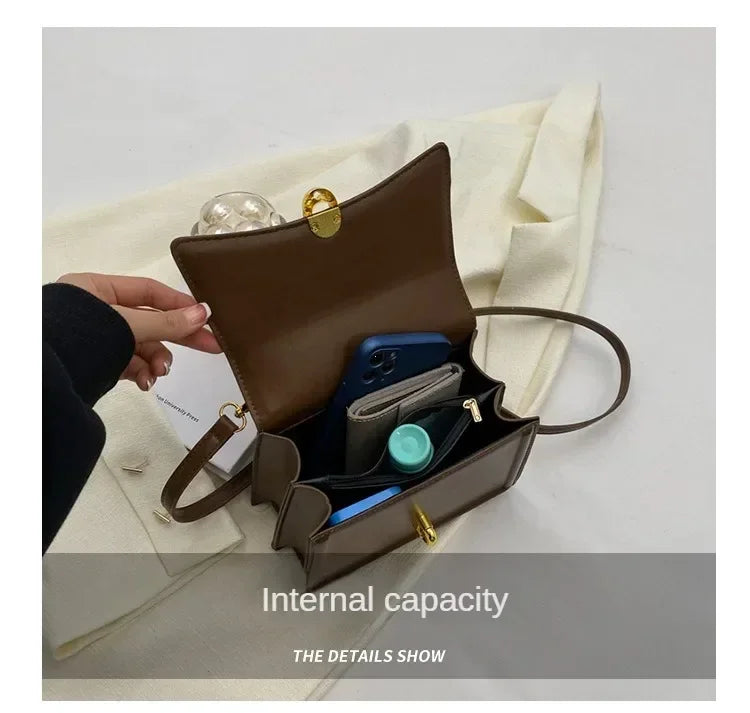 Bolso Aura Vintage-Inspirado en la elegancia clásica, este bolso aporta un toque refinado y femenino a cualquier ocasión. Ideal para quienes aman el estilo atemporal.